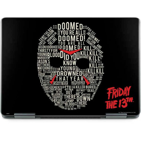 Warner Bros Friday the 13th Doomed Notebook 9 Pro 13in (2017) Skin