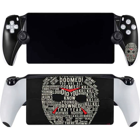 Warner Bros Friday the 13th Doomed PlayStation Portal Remote Player Skin