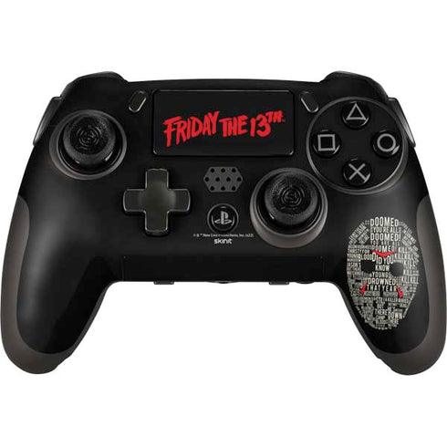Warner Bros Friday the 13th Doomed PlayStation Scuf Vantage 2 Controller Skin