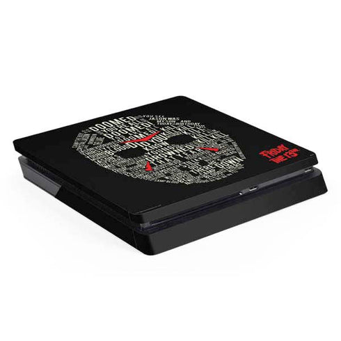 Warner Bros Friday the 13th Doomed PS4 Slim Skin