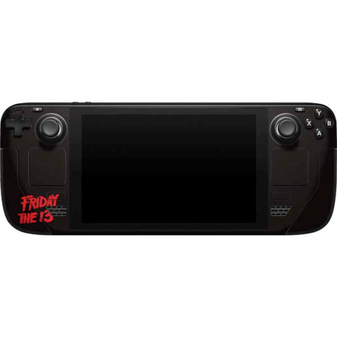 Warner Bros Friday the 13th Doomed Steam Deck Handheld Gaming Computer Skin