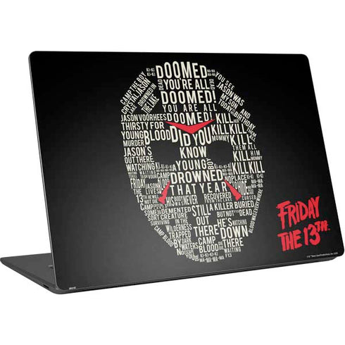 Warner Bros Friday the 13th Doomed Surface Laptop 4 15in Skin