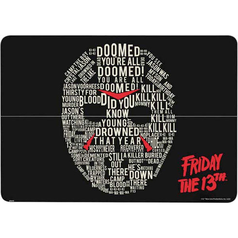 Warner Bros Friday the 13th Doomed Surface Laptop Studio Skin