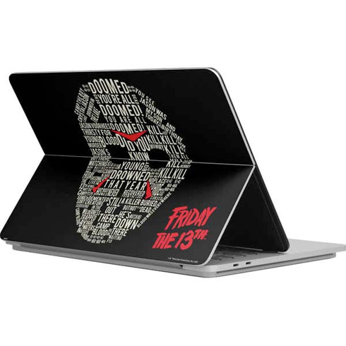 Warner Bros Friday the 13th Doomed Surface Laptop Studio Skin