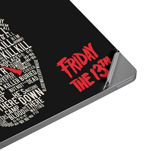 Warner Bros Friday the 13th Doomed Universal Laptop 11in (8.8 x 6.2in) Skin