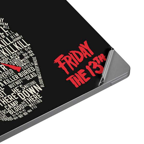 Warner Bros Friday the 13th Doomed Universal Laptop 14in (11.4 x 8.2in) Skin