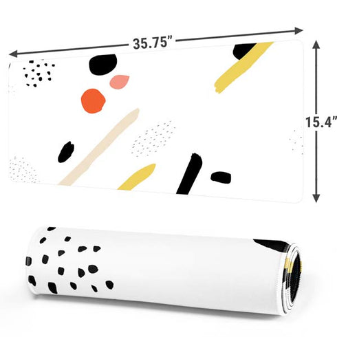 Dots and Dashes Gaming Mouse Pad