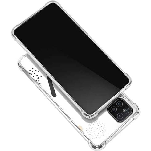 Dots and Dashes Galaxy A12 Clear Case
