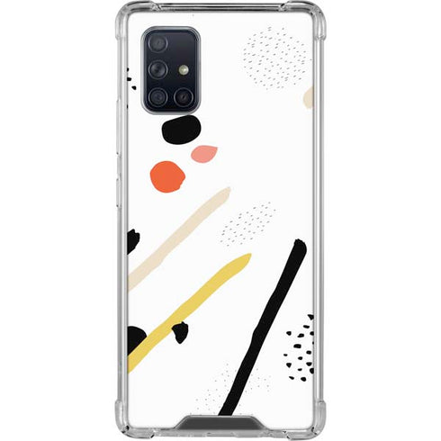 Dots and Dashes Galaxy A71 5G Clear Case