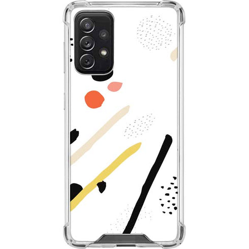 Dots and Dashes Galaxy A72 5G Clear Case