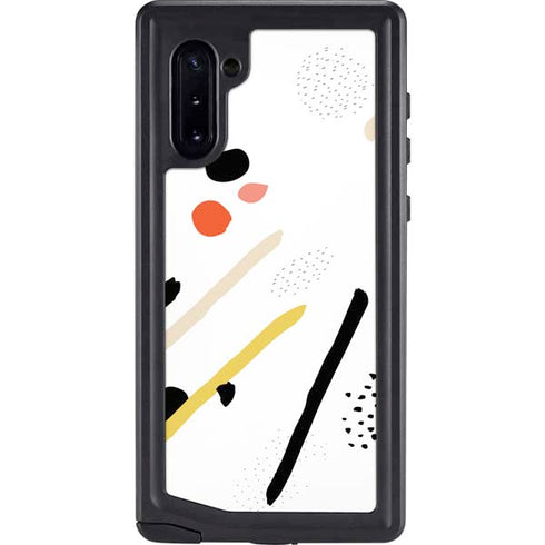 Dots and Dashes Galaxy Note 10 Waterproof Case