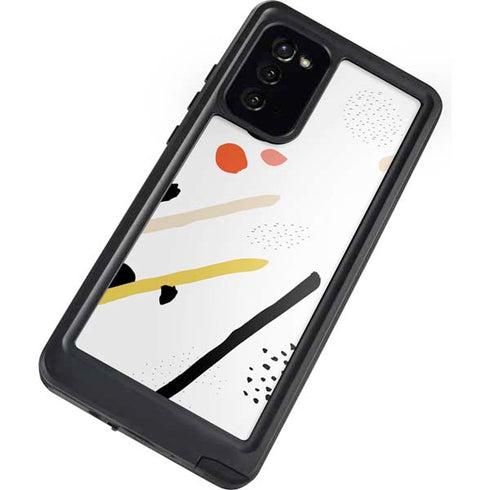 Dots and Dashes Galaxy Note20 5G Waterproof Case