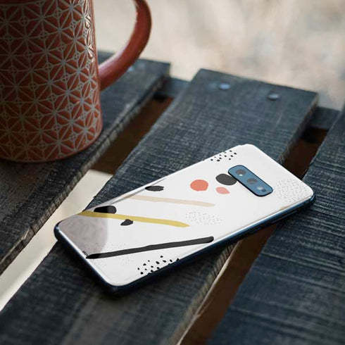 Dots and Dashes Galaxy S10e Skin
