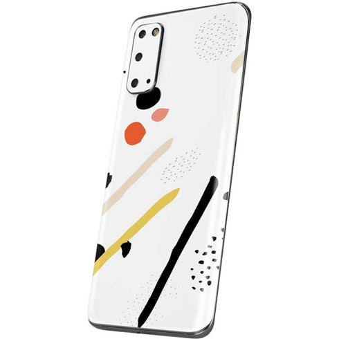 Dots and Dashes Galaxy S20 Skin