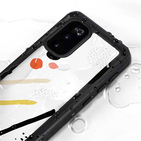 Dots and Dashes Galaxy S20 Waterproof Case