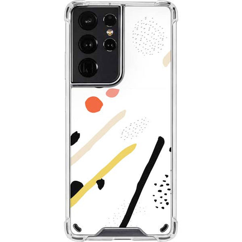 Dots and Dashes Galaxy S21 Ultra 5G Clear Case