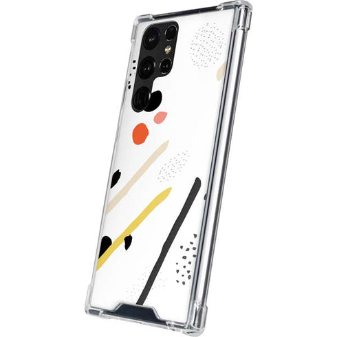 Dots and Dashes Galaxy S22 Ultra Clear Case