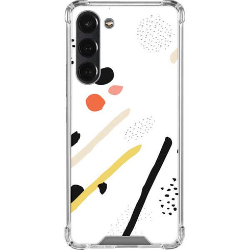 Dots and Dashes Galaxy S23 Plus Clear Case