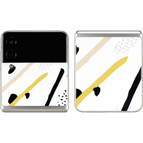 Dots and Dashes Galaxy Z Flip3 5G Skin