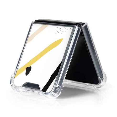 Dots and Dashes Galaxy Z Flip5 5G Clear Case