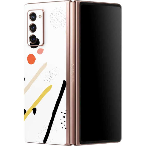Dots and Dashes Galaxy Z Fold2 5G Skin