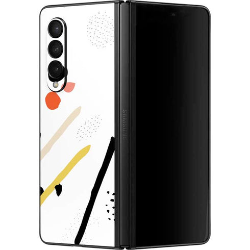 Dots and Dashes Galaxy Z Fold3 5G Skin