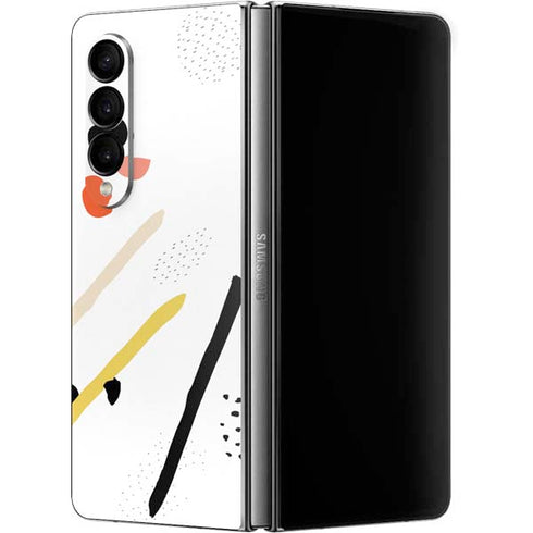 Dots and Dashes Galaxy Z Fold4 5G Skin