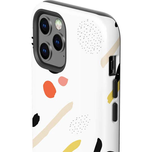 Dots and Dashes iPhone 12 Pro Impact Case