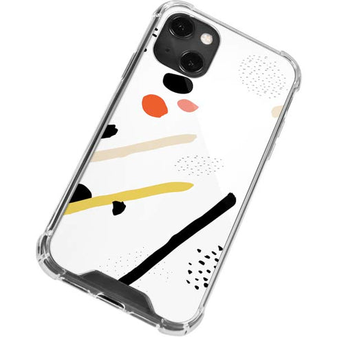 Dots and Dashes iPhone 13 Mini Clear Case