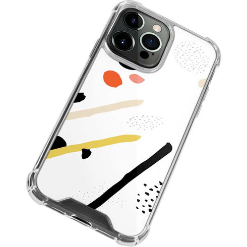 Dots and Dashes iPhone 13 Pro Clear Case