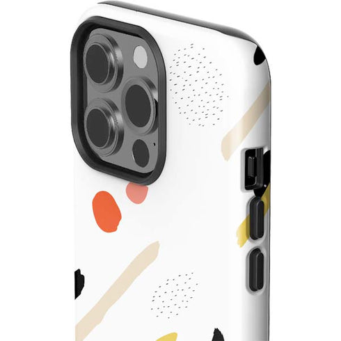 Dots and Dashes iPhone 13 Pro Impact Case