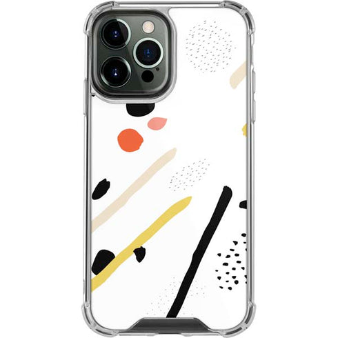 Dots and Dashes iPhone 13 Pro Max Clear Case