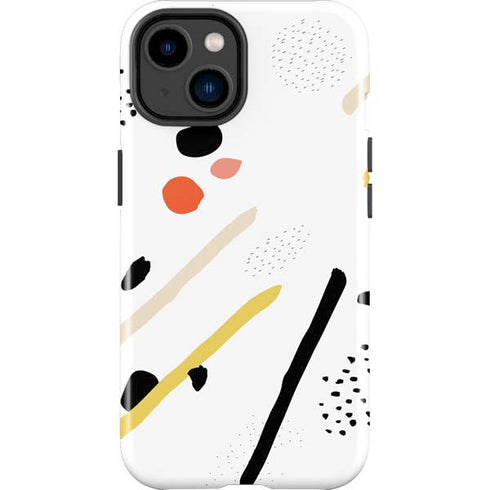 Dots and Dashes iPhone 15 Plus Impact Case