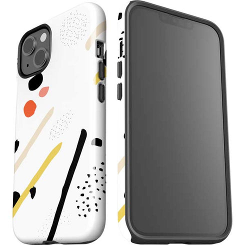 Dots and Dashes iPhone 15 Plus Impact Case