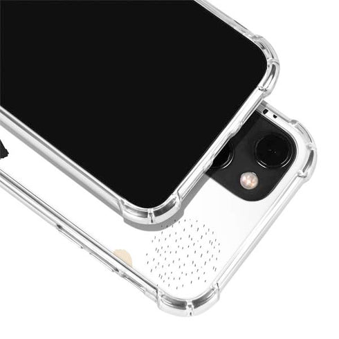 Dots and Dashes iPhone 14 Plus Clear Case