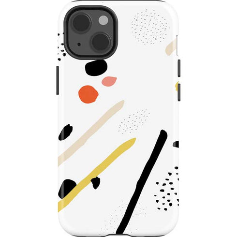 Dots and Dashes iPhone 14 Impact Case
