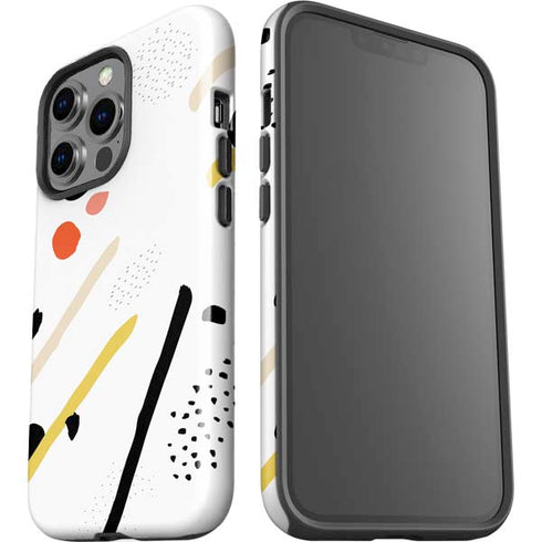 Dots and Dashes iPhone 14 Pro Impact Case