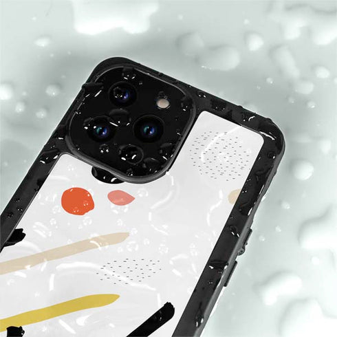 Dots and Dashes iPhone 14 Pro Max Waterproof Case