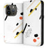 Dots and Dashes iPhone 15 Pro Folio Case