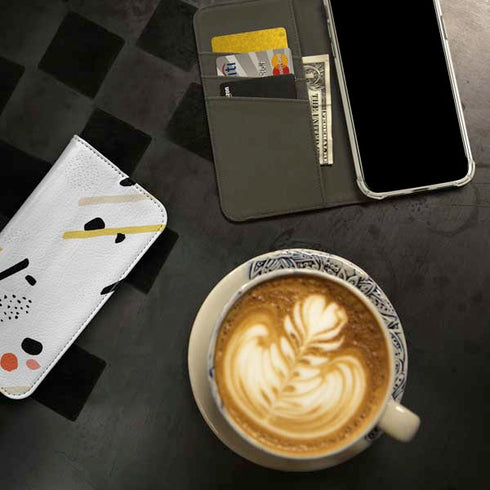Dots and Dashes iPhone 15 Pro Folio Case