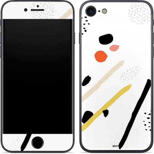 Dots and Dashes iPhone 8 Skin