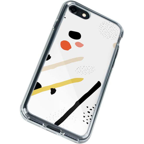 Dots and Dashes iPhone SE (2nd & 3rd Gen) Clear Case