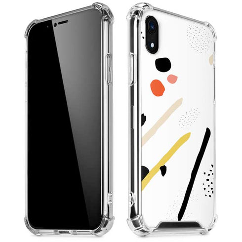 Dots and Dashes iPhone XR Clear Case