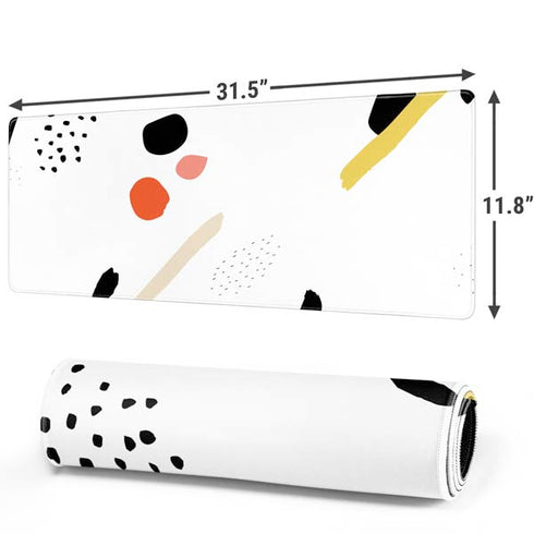 Dots and Dashes Gaming Mouse Pad
