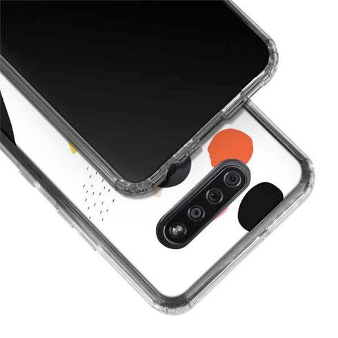 Dots and Dashes LG K51/Q51 Clear Case