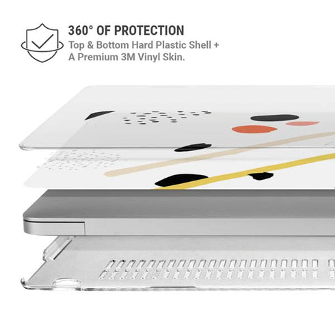 Dots and Dashes MacBook Air 13in M1 (2021) Case plus Skin