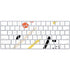 Dots and Dashes Magic Keyboard Skin