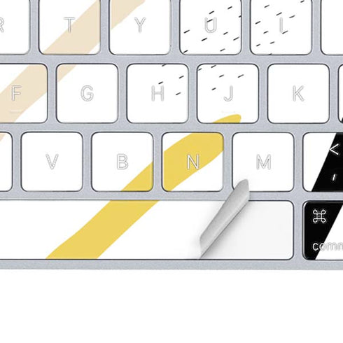 Dots and Dashes Magic Keyboard Skin