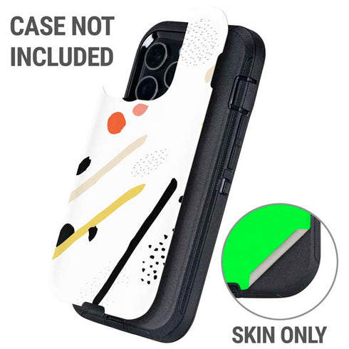 Dots and Dashes Otterbox Defender iPhone Skin