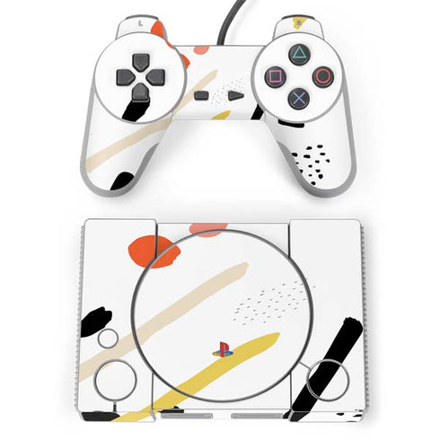 Dots and Dashes PlayStation Classic Bundle Skin